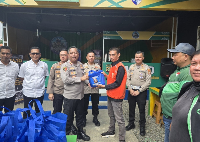 Kedai Majo Presisi Diluncurkan, Polres Lubuklinggau Perkuat Sinergi dengan Ojek Online