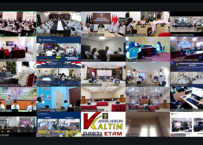 Tingkatkan SDM, Kanwil Kemenkum Babel Gelar Uji Kompetensi Jabatan Fungsional KI