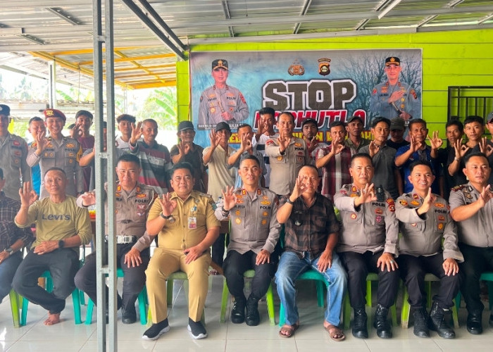 Bergerak! Kapolres OKU Selatan Turun Langsung Edukasi Warga Cegah Karhutla Sebelum Titik Api Muncul