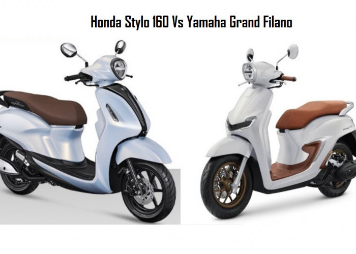 Honda Stylo 160 Vs Yamaha Grand Filano, Skutik Retro Modern Mana yang Lebih Menarik?