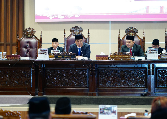 Tanggapan Wakil Gubernur Sumsel atas Pandangan Fraksi DPRD dalam Rapat Paripurna XV Terkait Raperda APBD 2024