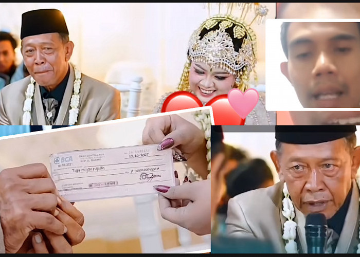 Viral Kakek Tarman Nikahi Gadis Mahar Rp3 Miliar, Biaya Nikah Rupanya Hasil Gadai Mobil Rental 