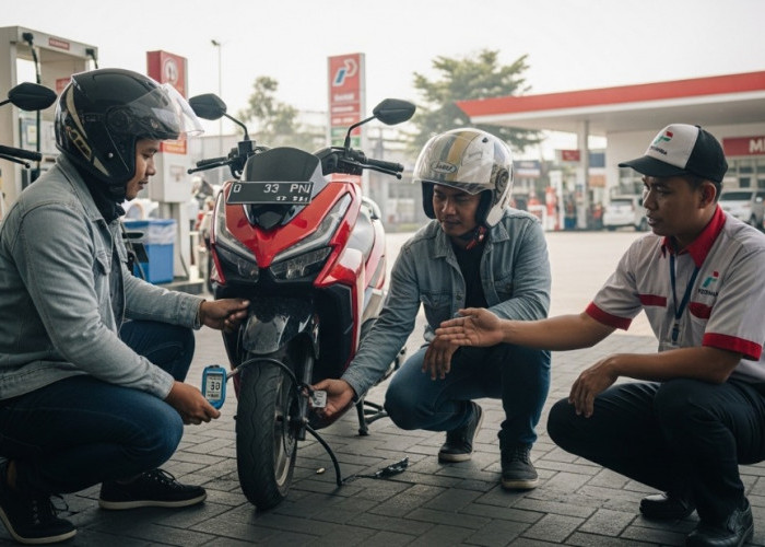 Banyak Pengendara Salah, Ini Cara Menentukan Tekanan Ban Motor yang Benar