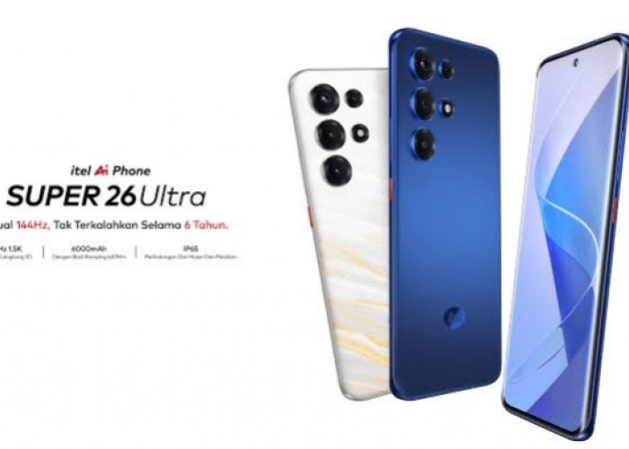 Itel Super 26 Ultra Mengusung Kapasitas Baterai Besar dengan Keunggulan Fitur Pengisian Daya Cepat 