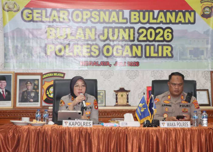 Pimpin Gelar Operasional, Kapolres Ogan Ilir Tekankan Penyelesaian Perkara Pidana dan Pencegahan Karhutla