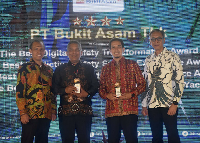 Tegaskan Transformasi Keselamatan, PTBA Borong Empat Penghargaan ISEA 2026