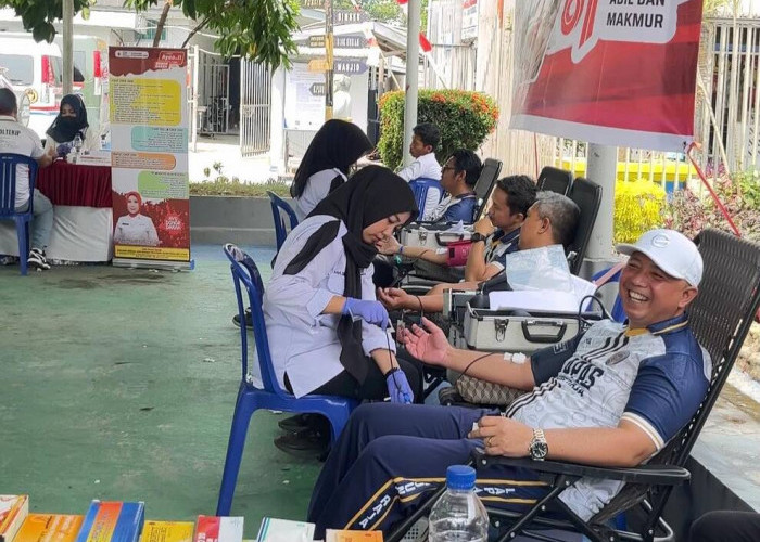 HUT ke-81 RI, Lapas Tanjung Raja Ogan Ilir Gelar 3 Aksi Sosial untuk Sesama