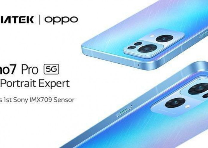 Oppo Reno 7 Pro Desain Gradasi Menarik dengan Dukungan Fitur AI Canggih Berkat Dimensity 1200 Max