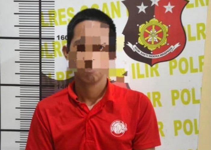 Gegara Bakar Lahan 5 Meter untuk Ditanami Ubi, Seorang Petani di Ibul Besar III Ditangkap Polres Ogan Ilir