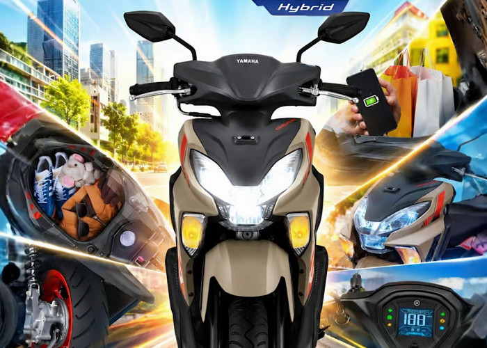 Yamaha Gear Ultima 125 Hybrid Solid Terbaru 2026 Baru Rilis, Mampukah Lawan Popularitas Honda Beat 