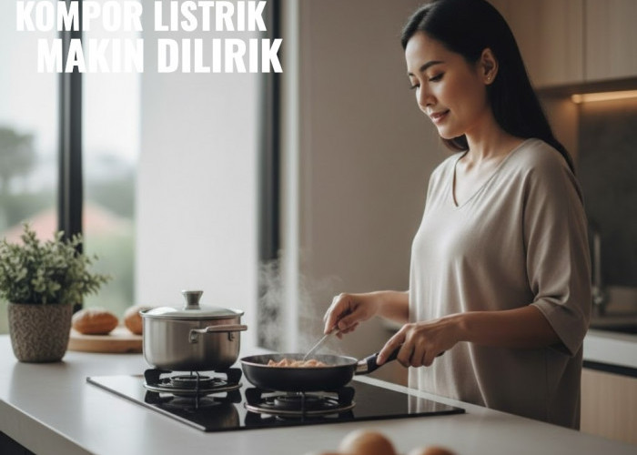 Bukan Mobil Listrik Saja, Sekarang Kompor Listrik Mulai Dilirik