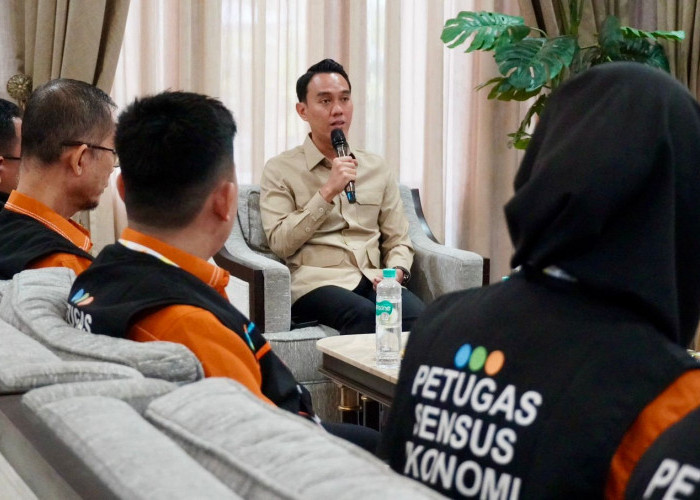 Muchendi Jadi Responden Pertama SE 2026, Warga OKI Diminta Sampaikan Data Akurat