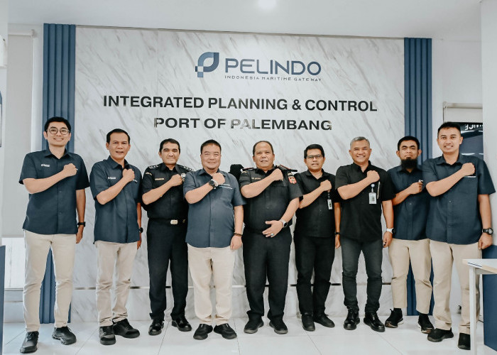 Perkuat Sinergi Logistik, GM Pelindo Reg 2 Palembang Sambut Kunjungan Kepala Bea Dan Cukai Palembang