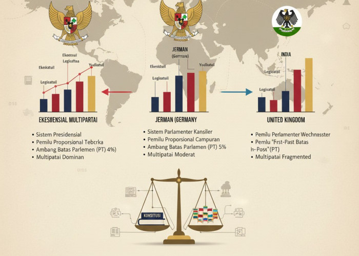 Perbandingan Ketentuan Konstitusional Dalam Sistem Politik Multipartai di Berbagai Negara 
