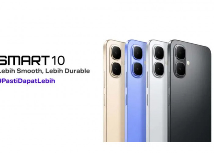 Infinix Smart 10 Ditenagai Chipset Unisoc T7250 serta Disupport Fitur RAM Extended 