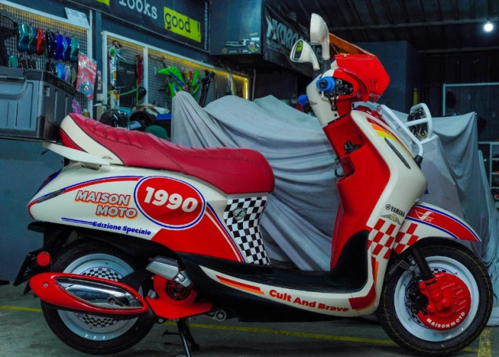 Ide Modifikasi Grand Filano Hybrid yang Bikin Skutik Classy Tampil Anti Mainstream