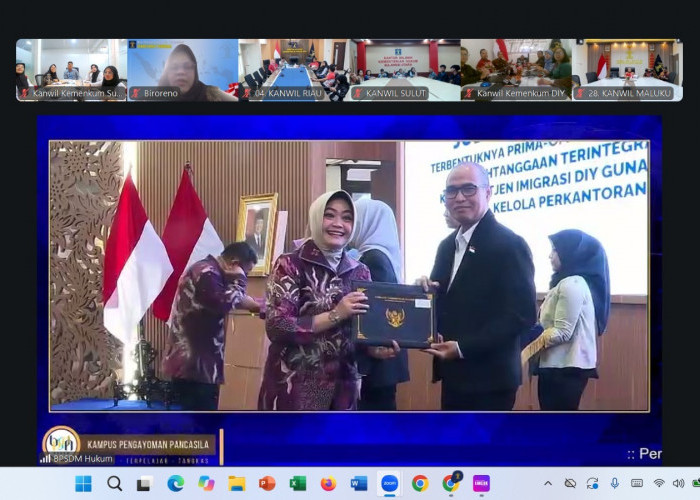 Peserta Kanwil Kemenkum Sumsel Tuntaskan PKN Tingkat II Angkatan XIV Tahun 2026