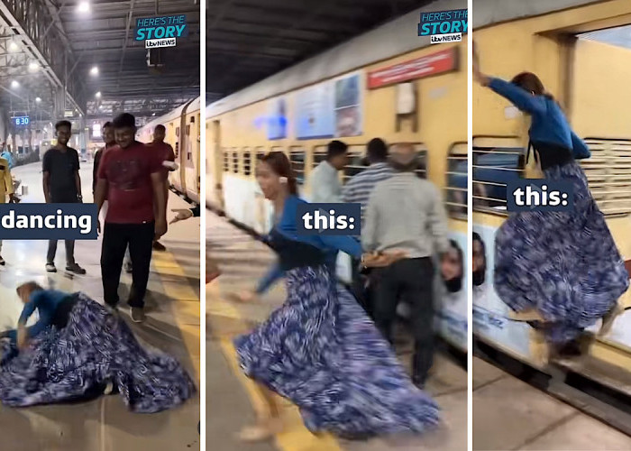 Bikin Konten Tarian ‘Meresahkan’ di Stasiun Kereta Api, Selebgram India Akhirnya Diciduk Polisi