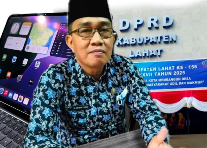 Sekwan Bantah iPad Rp1,6 Miliar Anggota DPRD Lahat Buat Gaya, Statusnya Pinjam Pakai