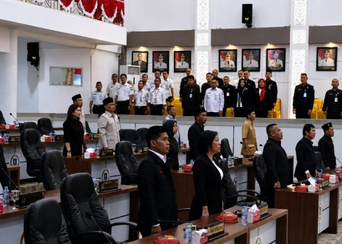 Kanwil Kemenkum Babel Hadiri Paripurna Penetapan Propemperda 2027 dan Persetujuan KUA-PPAS
