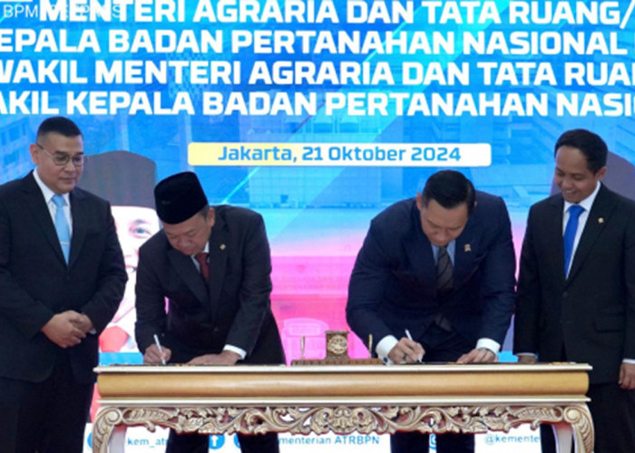 Resmi Jabat Menteri ATR/BPN, Nusron Wahid Siap Lanjutkan Warisan AHY dan Mantan Pemimpin