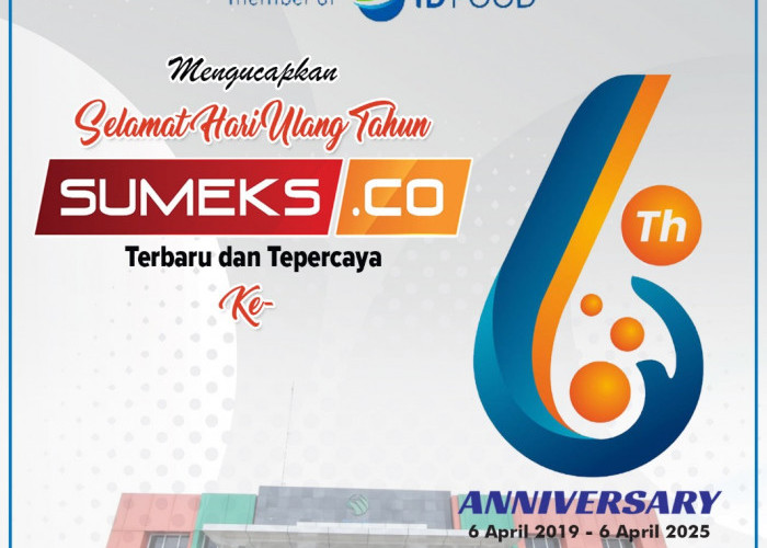 Mitra Ogan RNI Group Mengucapkan Selamat Ulang Tahun SUMEKS.CO ke 6 Tahun