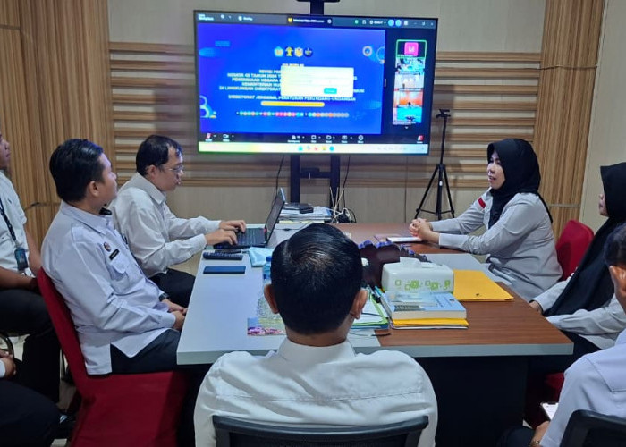 Perkuat Regulasi PNBP, Kanwil Kemenkum Sumsel Ikuti Uji Publik PP 45/2024