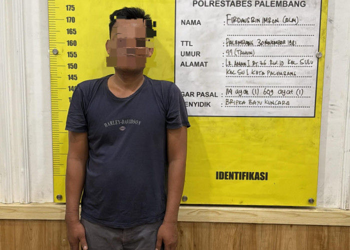 Sedang Duduk Tunggu Pembeli, Pengedar Narkoba di 5 Ulu Palembang Diamankan Petugas 