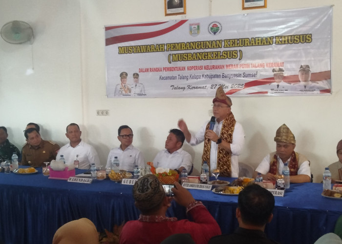 Pilot Projek Koperasi Merah Putih di Sumsel, 2 Menteri 1 Wamen Hadir di Talang Keramat, Dana Rp3 M Disiapkan 