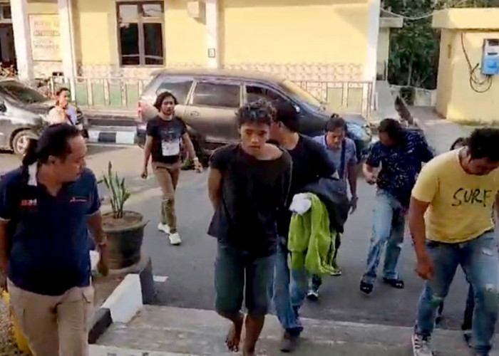 Polisi Tangkap Komplotan Perampok Indomaret di Peninjauan OKU yang Sukses Bawa Kabur Uang Puluhan Juta