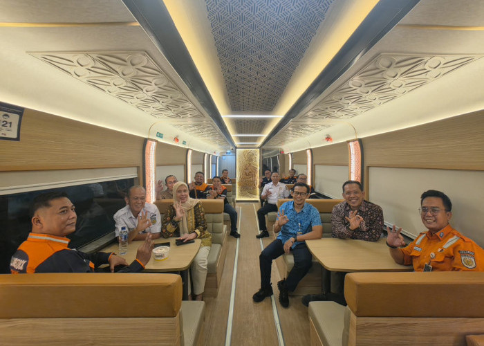 Wajah Baru Kereta Makan KA Sindang Marga, Kini Lebih Nyaman, Estetik, dan Modern