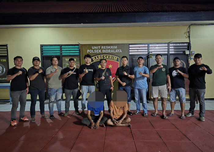 Tim Gabungan Polres Ogan Ilir & Polsek Indralaya Amankan Pelaku Pembegal Pasangan Kekasih di Tanjung Senai