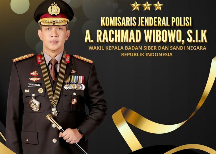  Jabat Wakil Kepala BSSN, Hari Ini A Rachmad Wibowo Resmi Naik Pangkat Bintang 3