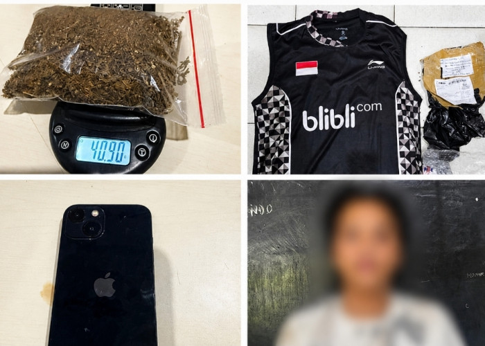 Modus Narkoba Online Terbongkar, Polres OKU Selatan Ungkap Pemesanan Ganja Melalui Instagram
