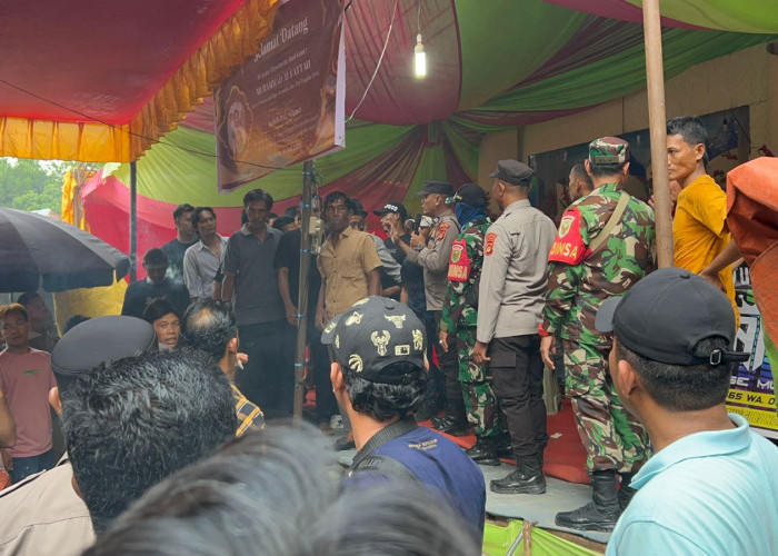 Acara Aqiqah di Ogan Ilir Berubah Jadi Pesta Musik Remix, Auto Dibubarkan Personel Polsek Pemulutan & Koramil