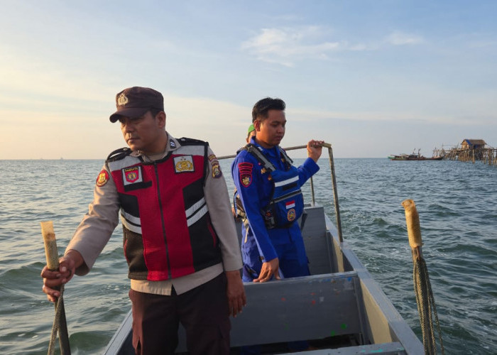 Cari Ikan Teri, Warga Sungsang Banyuasin Jatuh dari Bagan Hilang Tenggelam, Tim SAR Lakukan Pencarian 