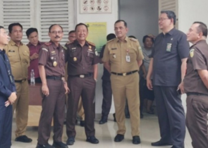 Sekda Sumsel Tinjau Langsung Kesiapan Museum Tekstil Jadi Gedung Sementara PN Palembang