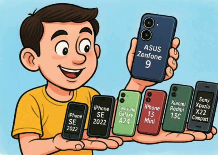 Nyaman Digenggam, Ini 7 Rekomendasi Ponsel Layar Compact Mulai Rp2 Jutaan