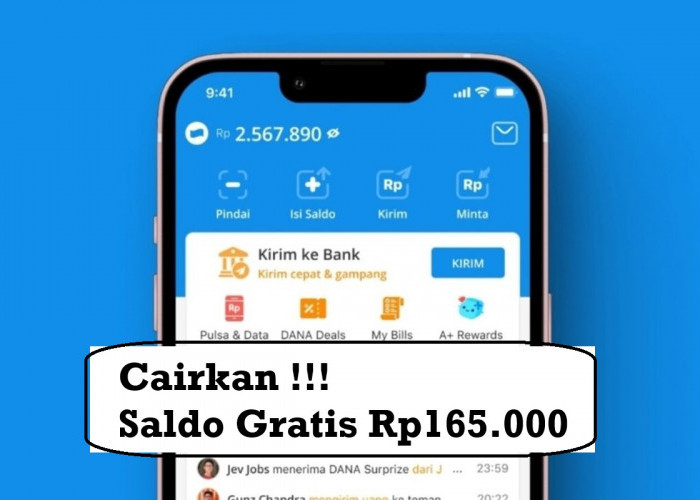  Temukan Link DANA Kaget Terbaru Hari Ini! Cairkan Saldo Gratis hingga Rp165.000 