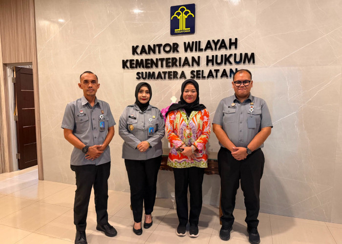 Bangun Ekosistem KI Daerah, Kanwil Kemenkum Sumsel Jalin Sinergi dengan Bapperida Kota Pagar Alam