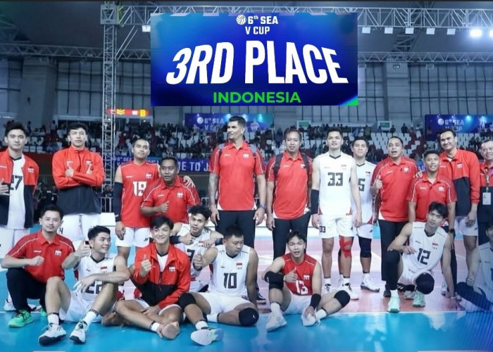 Hasil SEA V Cup 2026:Timnas Voli Putra Indonesia Libas Kamboja 3-1, Raih Perunggu dan Naik ke Ranking 44 Dunia