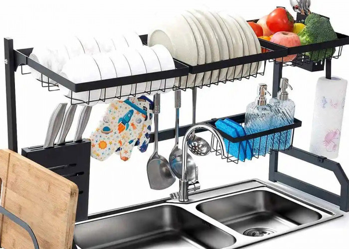 7 Model Rak Piring Minimalis yang Bikin Dapurmu Makin Stylish, Pilihan Tepat untuk Dapur yang Berukuran Kecil