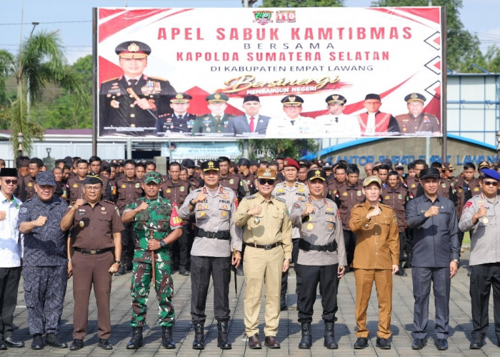 Apel Sabuk Kamtibmas Digelar di Empat Lawang, Ini Pesan Kapolda Sumsel