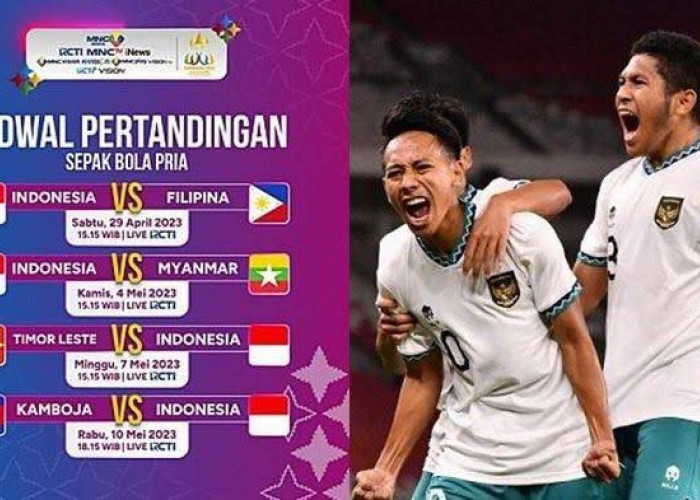 Jadwal Acara RCTI Hari Ini, Kamis 4 Mei 2023, Saksikan Pertandingan Timnas Indonesia U-22 VS Myanmar