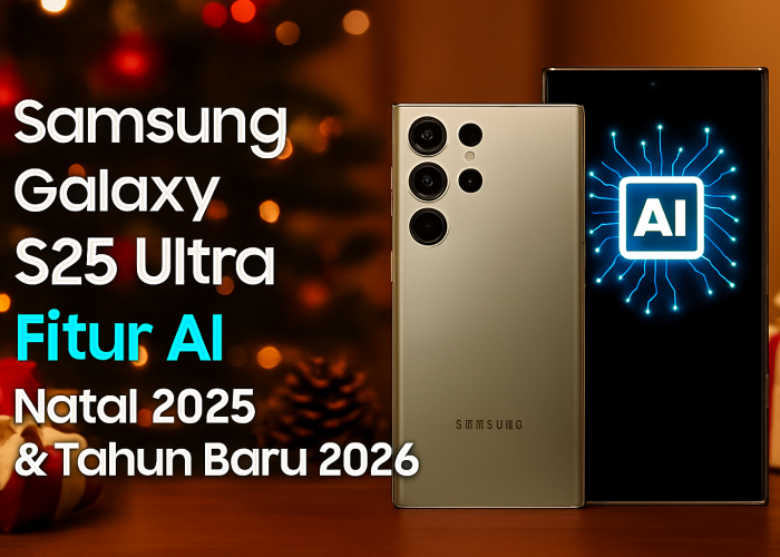 Samsung Galaxy S25 Ultra: Fitur AI Cerdas jadi Sahabat Jelang Liburan Natal 2025 dan Tahun Baru