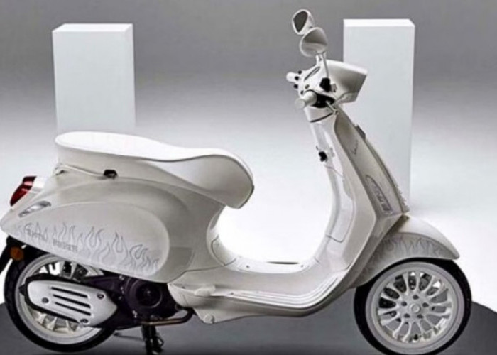 Intip Spek Vespa Sprint 150 Edisi Justin Bieber, Skuter Ikonik Berbalut Gaya Pop Star Dunia