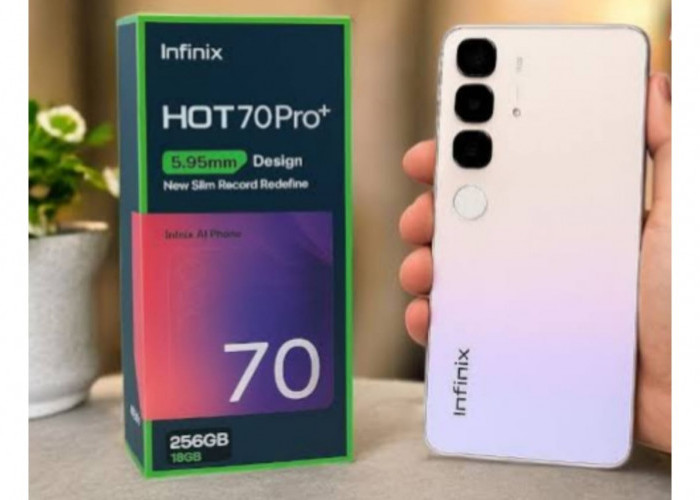 Infinix Hot 70 Pro+ Hadirkan Layar AMOLED dengan Refresh Rate 144 Hz dan Kecerahan 3.000 Nits