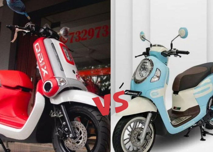 Honda Scoopy vs Yamaha QBIX: Duel Skutik 125 cc dengan Selisih Harga Menarik, Mana yang Lebih Unggul?