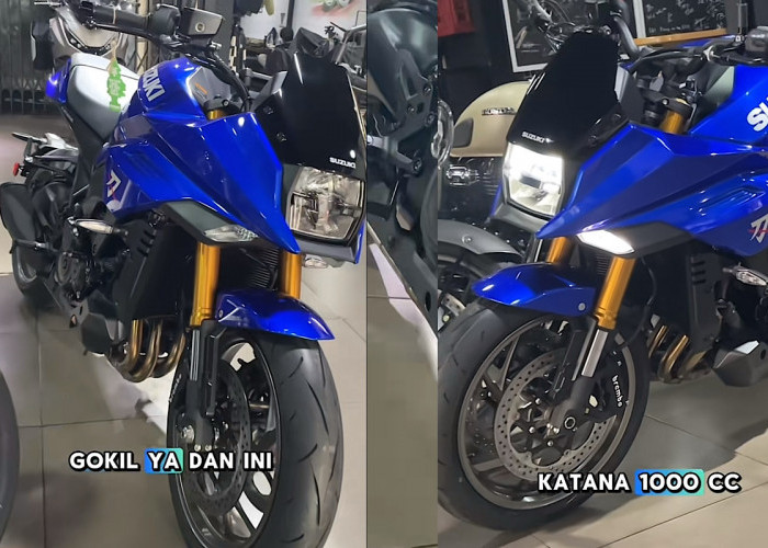 Motor Katana CBU Asal Jepang Punya Warna Cakep: Pearl Vigor Blue Rilis Tahun 2026  