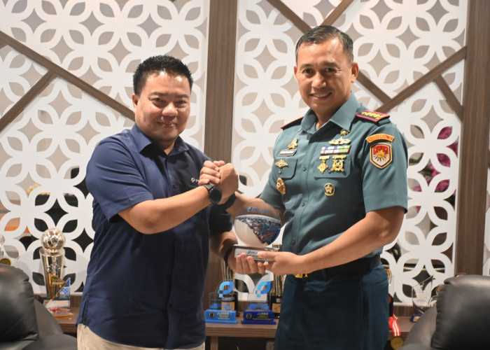 Perkuat Silaturahmi Dan Sinergi, Pelindo Regional 2 Palembang Terima Kunjungan Danlanal Palembang